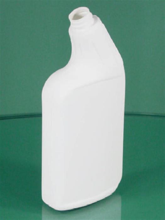 24 oz HDPE 75% Lyondell LT523501 PCR 25% KW PCR 101-150 Asymmetrical, Oblong, 24mm, 24mm Qtr Turn Neck,
