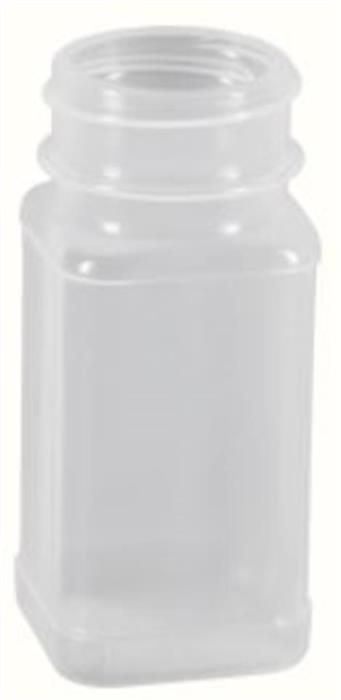 4 oz P/P Jar, Square, 43-485, ,