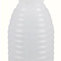 8 oz HDPE Novelty, Round, 38-400, ,