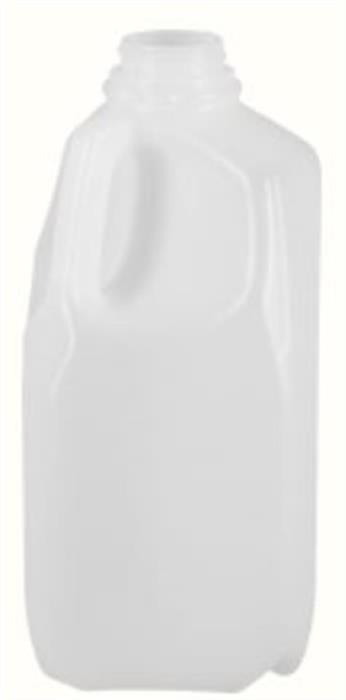 56 oz HDPE Handleware, Square, 38-400, ,