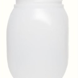64 oz HDPE Jar, Square, 100-400,