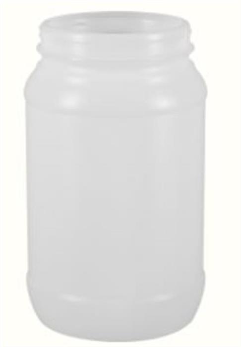 80 oz HDPE Jar, Round, 110-400,