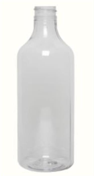 16 oz PET Long Neck, Round, 28-400,