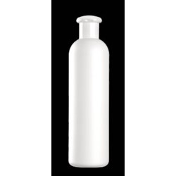 350 ml HDPE Bullet Round, 24mm Snap On, ,