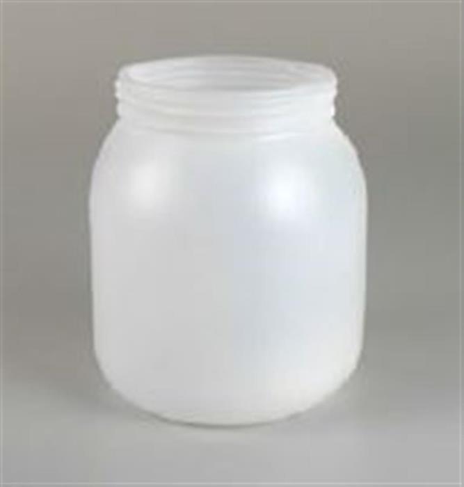 0.75 gal HDPE Jar, Round, 120-400, ,