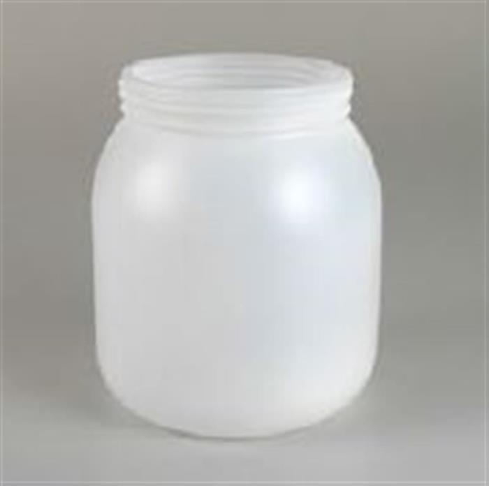0.625 gal HDPE Jar, Round, 120-400, ,