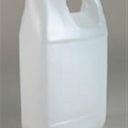 0.5 gal HDPE Handleware, Oblong, 38-400, ,