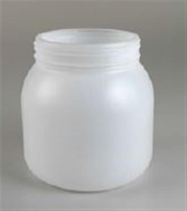 0.5 gal HDPE Jar, Round, 120-400, ,