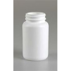 8 oz HDPE Jar, Round, 53-400,