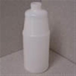32 oz HDPE Convex Round, 33-400, Ribbed