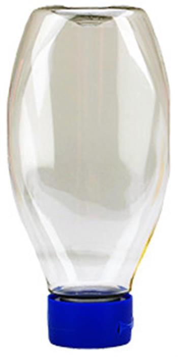 16 oz PET Reverse Tapered, Oval, 38-400, Inverted