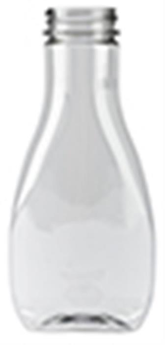 8 oz PET Tapered, Oblong, 38-400,
