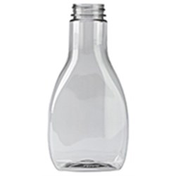 16 oz PET Tapered, Oblong, 38-400,