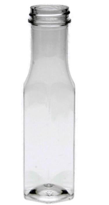 8 oz PET Long Neck, Hexagon, 38mm, ,