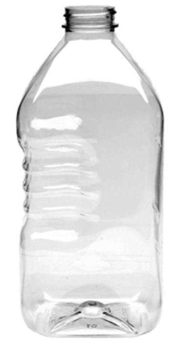 42 oz PET Straight Sided, Square, 38mm, Grip ,