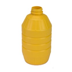 20 oz MDPE Convex, Round, 33mm, Ribbed ,
