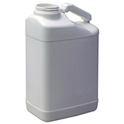 3 ltr HDPE Handleware, Oblong, 63mm, Slant Handle ,