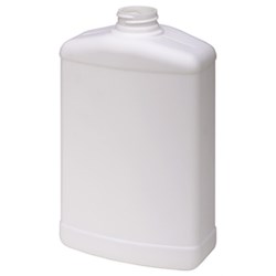 1 qt HDPE Straight Sided, Oblong, 33-400,