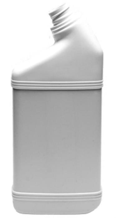 24 oz HDPE Asymmetrical, Oblong, 28mm, ,