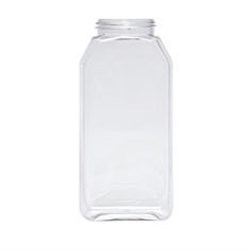 32 oz PET Jar Oblong, 63-485, ,