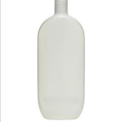 2 oz HDPE Straight Sided Oblong, 20-410, ,