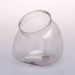 64 oz PVC Jar, Other, Offset Neck ,