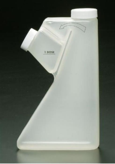 19 oz HDPE Measure/Dispense Oblong, 38-400, ,