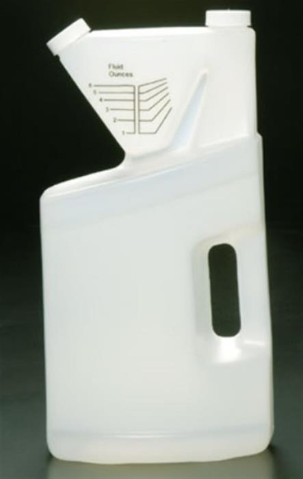 128 oz HDPE Measure/Dispense, Oblong, 33-400, ,