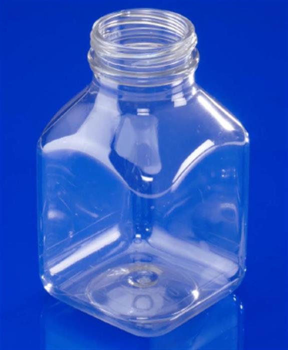 8 oz PET Straight Sided, Square, 38Dbj ,