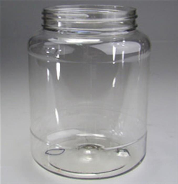 64 oz PET Jar, Round, 100-400,