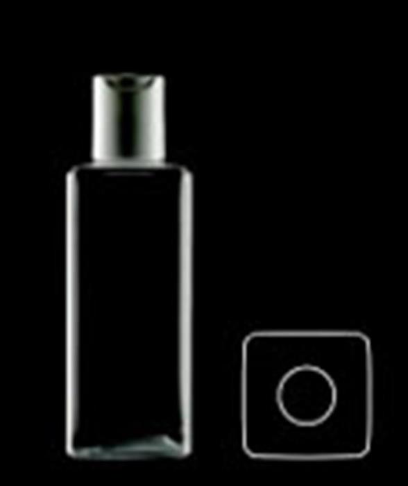 200 ml PETG Straight Sided, Square, 24-410, ,