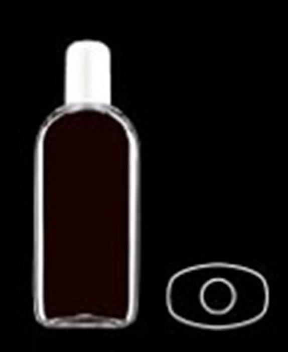 125 ml PET Straight Sided, Oval, 20-415, ,
