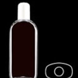 125 ml PET Straight Sided, Oval, 20-415, ,