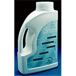 100 oz HDPE Handleware Oblong, 63Squeeze Lok ,