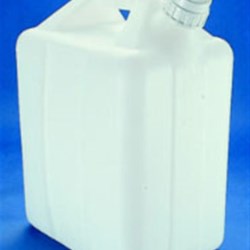 10 ltr HDPE Handleware, Oblong, 53B, ,
