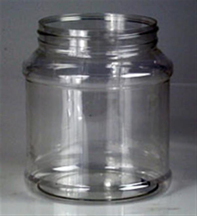 60 oz PET Jar, Round, 110-400, ,