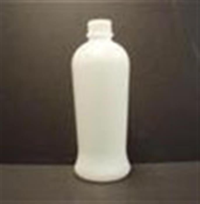 1 ltr HDPE Pinch, Round, 38Tamper Evident, Footed ,