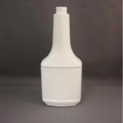 12 oz HDPE Long Neck, Oblong, 22-400, Label Indent ,