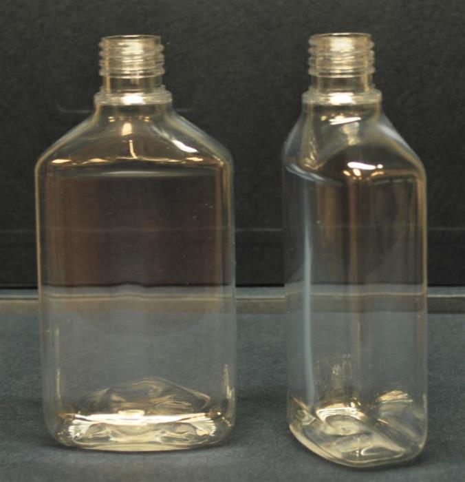 100 ml PET Straight Sided, Oblong, 18Ropp ,