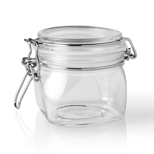 350 ml PET Jar, Square, ,