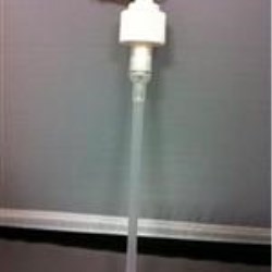24-410 P/P Lotion Pump Fine Ribbed Closure Saddle Head No Gskt 2 ml, 