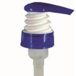 28mm P/P Lotion Pump Diptube Assembled Ribbed Closure Gasket 2 cc, 
