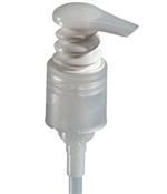 24-410 P/P Lotion Pump Diptube Assembled Ribbed Closure Gasket 1.5 cc,