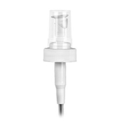 28-400 P/P Sprayer Angle Cut Dip Tube Clear Hood 1.0ml, 5.8125 