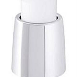 24-410 P/P Lotion Pump Silver Collar Lock Up 500mcl output, 