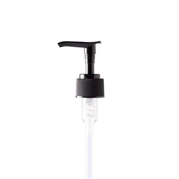 24-410 P/P Lotion Pump Fine Ribbed Closure Saddle Head 2cc,