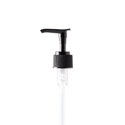 24-410 P/P Lotion Pump Fine Ribbed Closure Saddle Head 2cc, 
