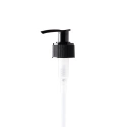 28-410 P/P Lotion Pump Fine Ribbed Closure Lock Up 1.2 cc, 