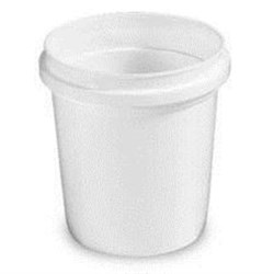 16 oz HDPE Tub, Round, 
