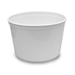 64 oz CO-Polymer Dairy Tub, Round, 